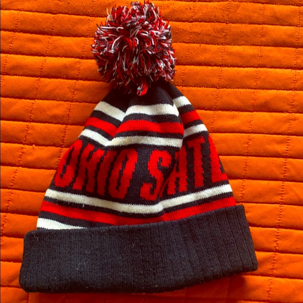 Ohio state beanie
